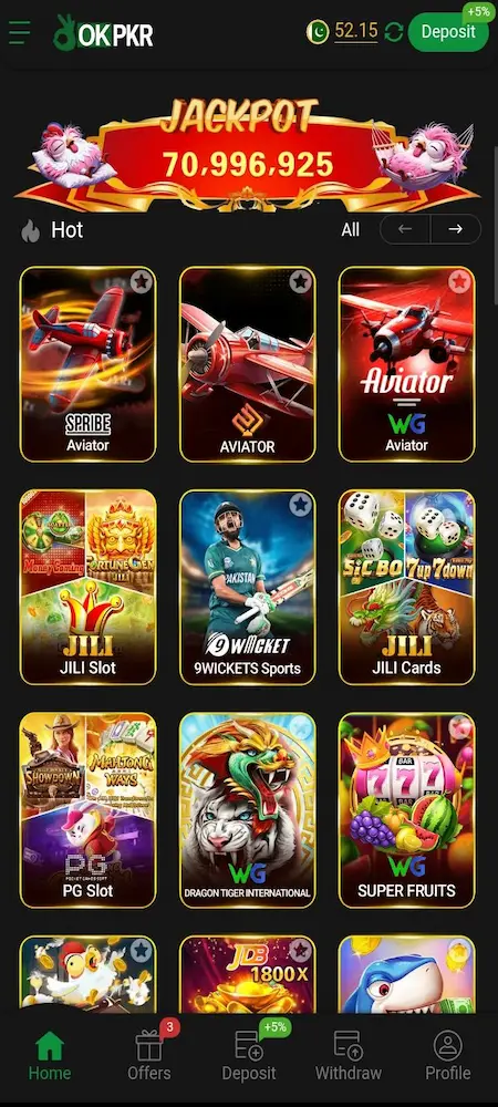 OK PKR Game