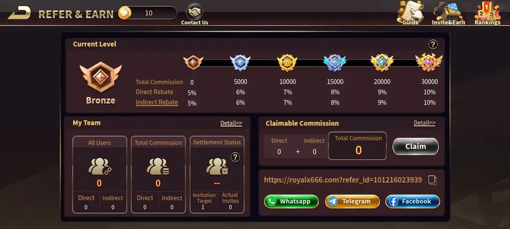 royalx777 game APK