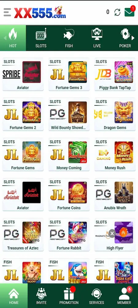 XX555 Game 