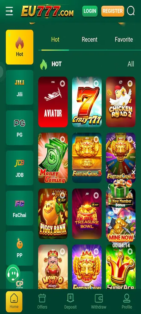 EU 777 Game 